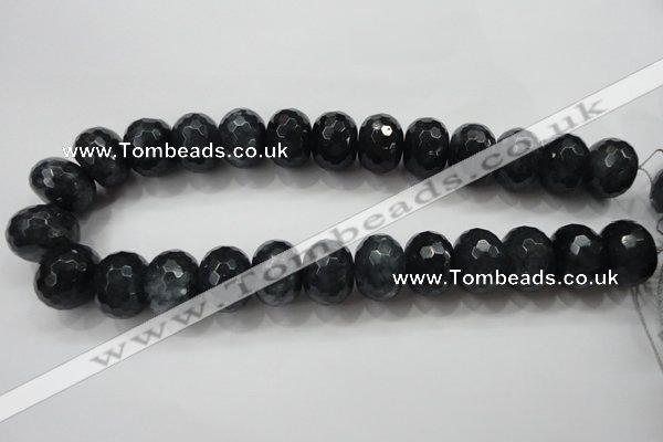 CCN1605 15.5 inches 15*20mm faceted rondelle candy jade beads