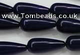 CCN1685 15.5 inches 10*25mm teardrop candy jade beads wholesale