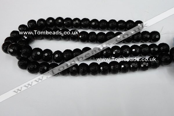 CCN170 15.5 inches 12*16mm faceted rondelle candy jade beads