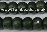 CCN172 15.5 inches 12*16mm faceted rondelle candy jade beads