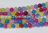 CCN18 15.5 inches 4mm round candy jade beads wholesale