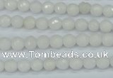 CCN1801 15 inches 6mm faceted round candy jade beads wholesale