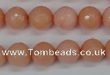 CCN1814 15 inches 12mm faceted round candy jade beads wholesale