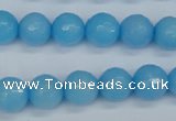 CCN1873 15 inches 10mm faceted round candy jade beads wholesale