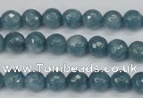 CCN1912 15 inches 8mm faceted round candy jade beads wholesale