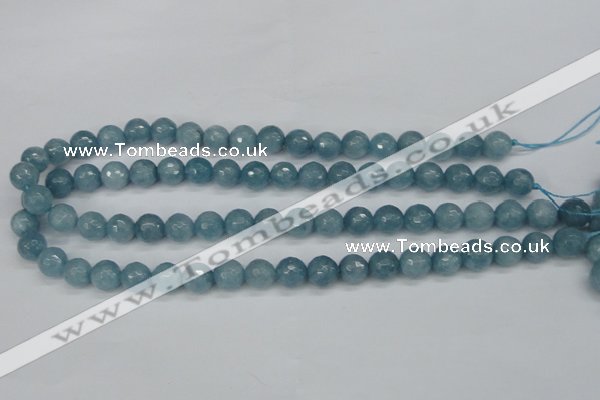 CCN1913 15 inches 10mm faceted round candy jade beads wholesale