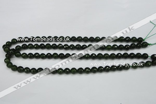 CCN1922 15 inches 8mm faceted round candy jade beads wholesale