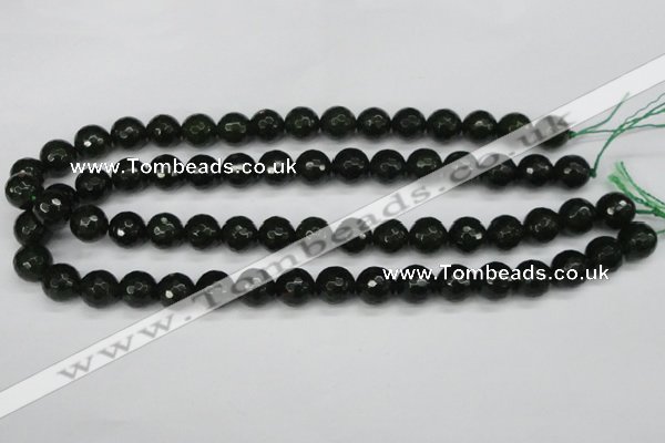 CCN1924 15 inches 12mm faceted round candy jade beads wholesale