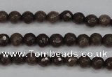 CCN1930 15 inches 4mm faceted round candy jade beads wholesale