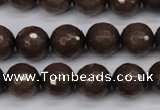 CCN1933 15 inches 10mm faceted round candy jade beads wholesale