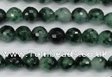 CCN1941 15 inches 6mm faceted round candy jade beads wholesale