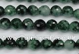 CCN1941 15 inches 6mm faceted round candy jade beads wholesale