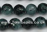 CCN1945 15 inches 14mm faceted round candy jade beads wholesale