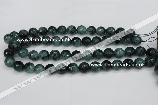 CCN1945 15 inches 14mm faceted round candy jade beads wholesale