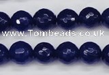 CCN1964 15 inches 12mm faceted round candy jade beads wholesale