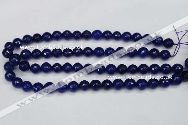 CCN1965 15 inches 14mm faceted round candy jade beads wholesale