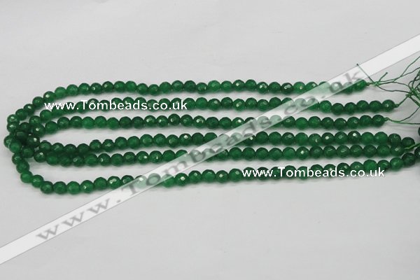 CCN1970 15 inches 4mm faceted round candy jade beads wholesale