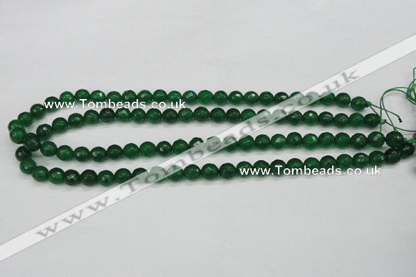 CCN1973 15 inches 10mm faceted round candy jade beads wholesale