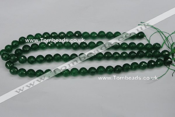 CCN1975 15 inches 14mm faceted round candy jade beads wholesale