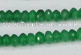 CCN1997 15 inches 5*8mm faceted rondelle candy jade beads wholesale