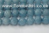 CCN2015 15 inches 4mm faceted round candy jade beads wholesale