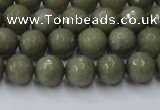 CCN2023 15 inches 6mm faceted round candy jade beads wholesale