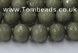 CCN2025 15 inches 10mm faceted round candy jade beads wholesale