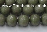 CCN2026 15 inches 12mm faceted round candy jade beads wholesale