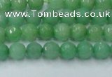 CCN2029 15 inches 4mm faceted round candy jade beads wholesale