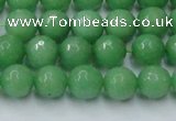 CCN2031 15 inches 8mm faceted round candy jade beads wholesale