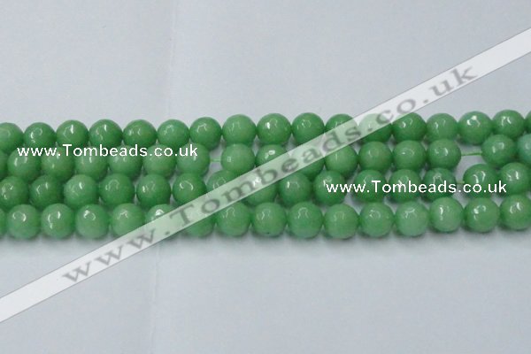 CCN2034 15 inches 14mm faceted round candy jade beads wholesale