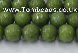 CCN2039 15 inches 10mm faceted round candy jade beads wholesale