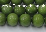 CCN2041 15 inches 14mm faceted round candy jade beads wholesale