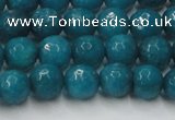 CCN2045 15 inches 8mm faceted round candy jade beads wholesale