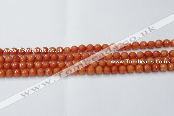 CCN2050 15 inches 4mm faceted round candy jade beads wholesale