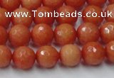 CCN2052 15 inches 8mm faceted round candy jade beads wholesale