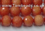 CCN2054 15 inches 12mm faceted round candy jade beads wholesale