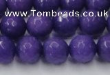 CCN2062 15 inches 14mm faceted round candy jade beads wholesale