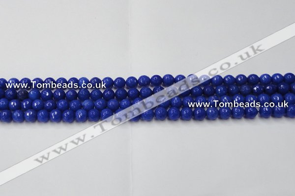 CCN2064 15 inches 4mm faceted round candy jade beads wholesale