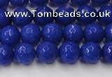 CCN2066 15 inches 8mm faceted round candy jade beads wholesale