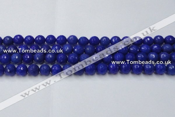 CCN2069 15 inches 14mm faceted round candy jade beads wholesale