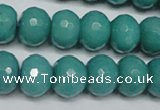 CCN2104 15.5 inches 10*14mm faceted rondelle candy jade beads