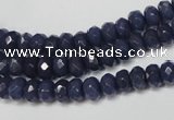 CCN2112 15.5 inches 4*6mm faceted rondelle candy jade beads