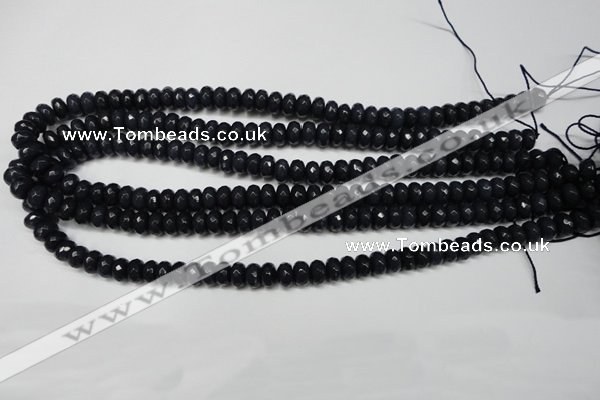 CCN2113 15.5 inches 5*8mm faceted rondelle candy jade beads