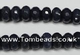 CCN2114 15.5 inches 6*10mm faceted rondelle candy jade beads