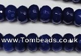 CCN2121 15.5 inches 8*12mm faceted rondelle candy jade beads