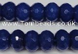 CCN2122 15.5 inches 10*14mm faceted rondelle candy jade beads