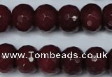 CCN2137 15.5 inches 12*16mm faceted rondelle candy jade beads