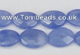 CCN2212 15.5 inches 13*18mm faceted oval candy jade beads