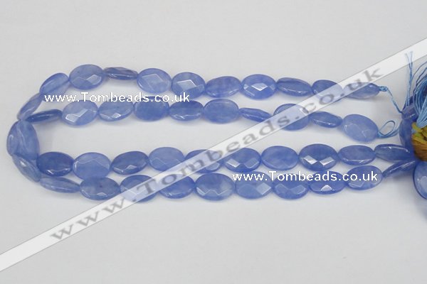 CCN2212 15.5 inches 13*18mm faceted oval candy jade beads